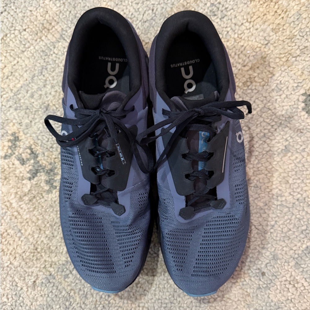 On Cloudstratus 3 Men’s Running Shoes in Metal Wisteria Sz 12 - Picture 3 of 6